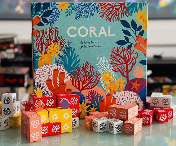 Coral Board Game by Tangi Tabuteau