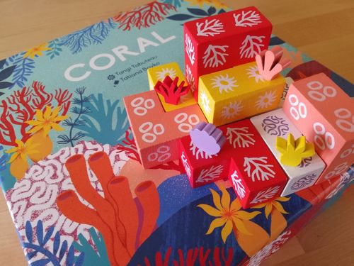 Coral Board Game by Tangi Tabuteau