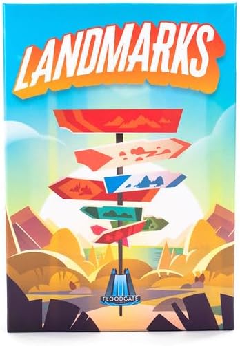 Floodgate Games Landmarks Board Game for 2-10 Players, Ages 10+