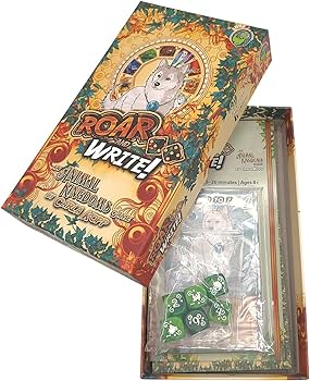 Galactic Raptor Games Roar and Write Strategy Game