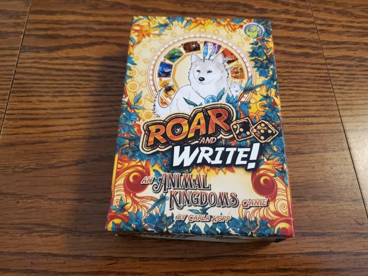 Galactic Raptor Games Roar and Write Strategy Game