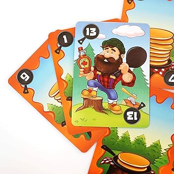 Gamewright Me Want Pancakes! Card Game, 4"x5"x0.1", Pack of 1