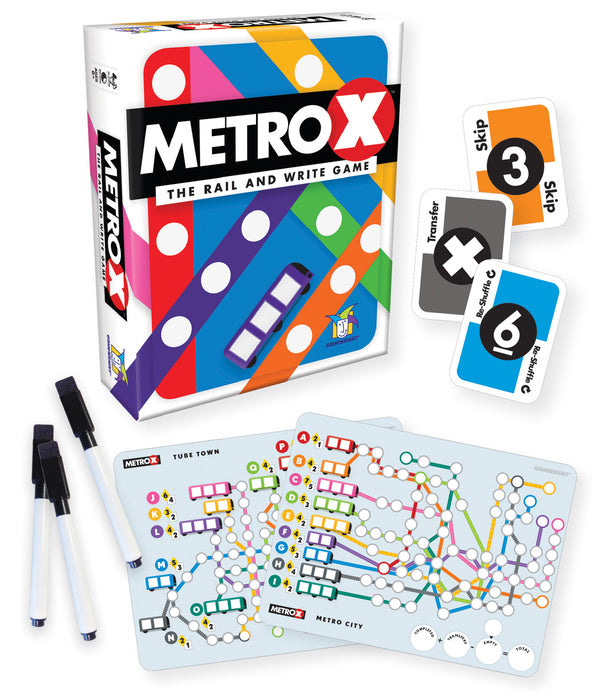 Gamewright Metro X - Strategy Board Game