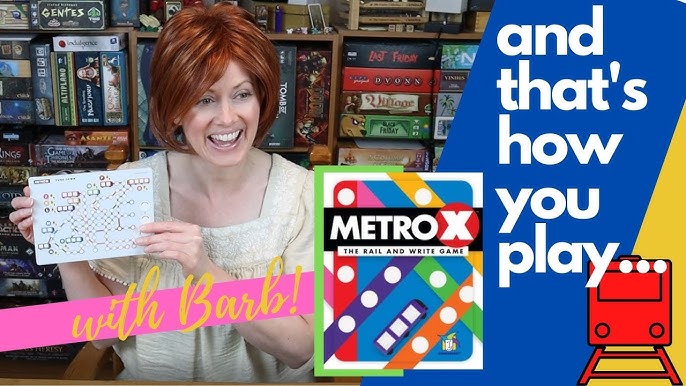 Gamewright Metro X - Strategy Board Game