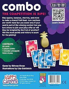 Happy Camper Combo Game - Quick, Easy, Portable Card Game
