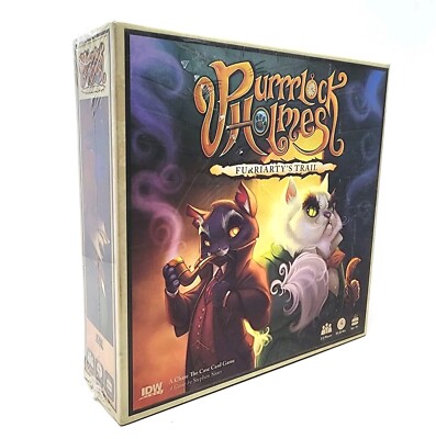 IDW Publishing Purrrlock Holmes: Furriarty's Trail Board Game
