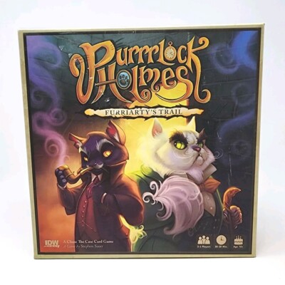 IDW Publishing Purrrlock Holmes: Furriarty's Trail Board Game