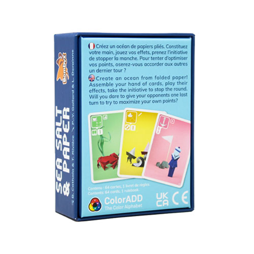 Pandasaurus Sea Salt and Paper | Ocean-Themed Strategy Game Pack of 1