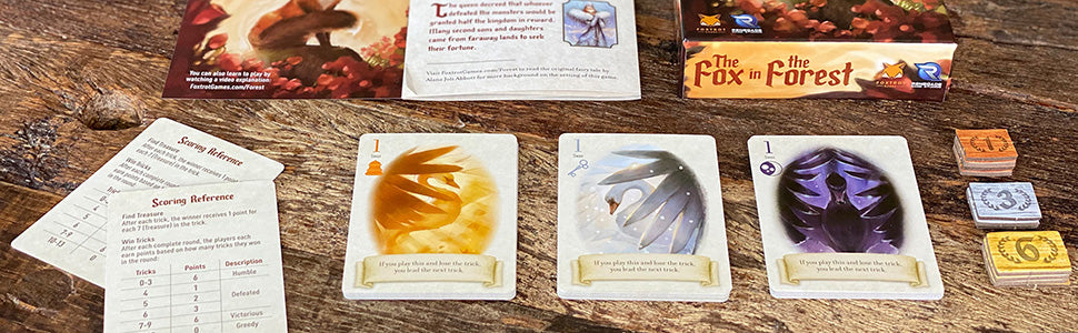 Renegade Game Studios Fox in the Forest Game One Size