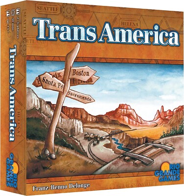 Rio Grande Games 201 Trans America Board Game