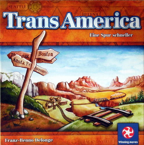 Rio Grande Games 201 Trans America Board Game
