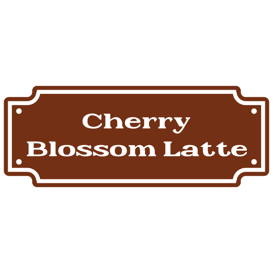 Cherry Blossom Latte
