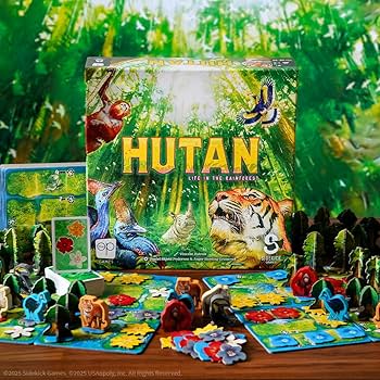 USAopoly Hutan Board Game - Eco-Themed Strategic Family Game