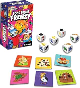 Ultra Pro Entertainment Food Fight Frenzy Board Game