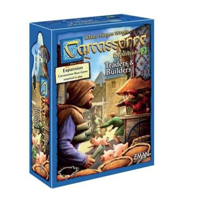 Z-Man Games Carcassonne Traders & Builders Expansion, Standard