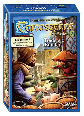 Z-Man Games Carcassonne Traders & Builders Expansion, Standard