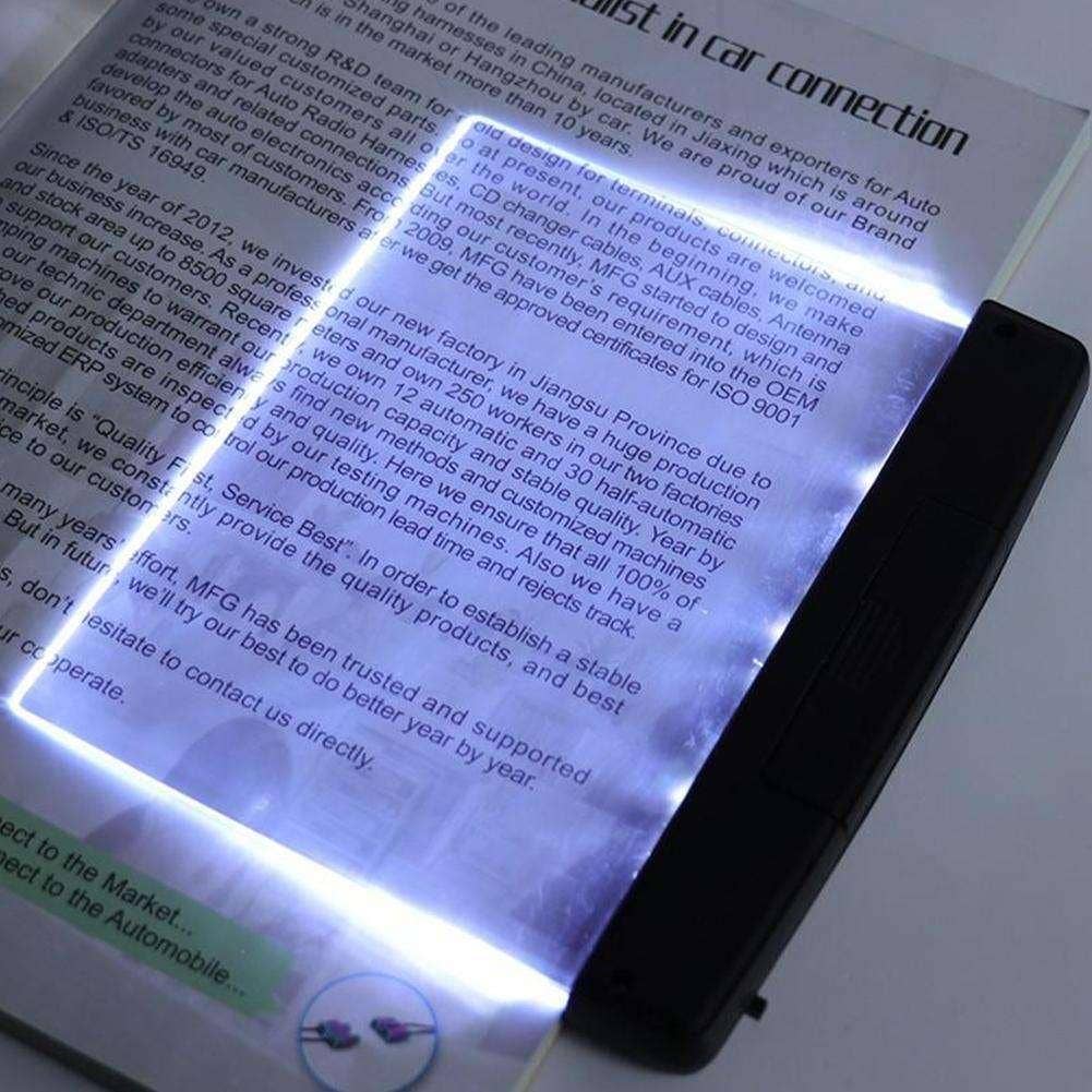 Led student eye protection reading lamp creative gift tablet