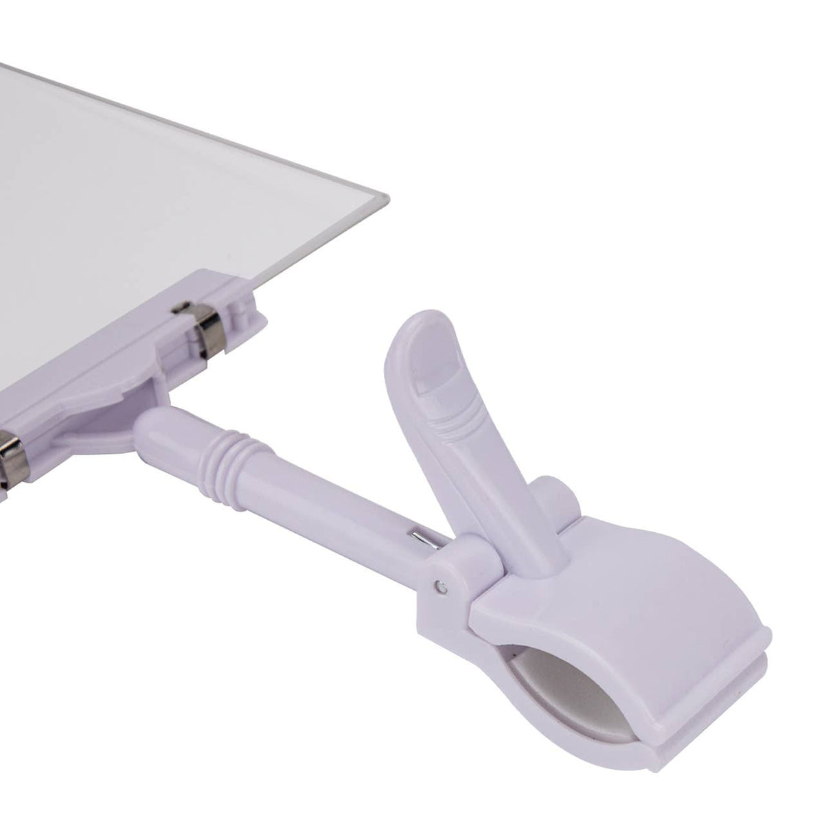 5" X 7" Acrylic Sign Holder With Clamp - Pack of 3