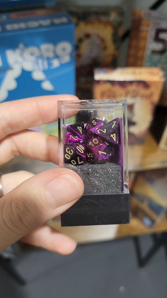 7-SetCube  MINI Gemini Black-Purple/gold