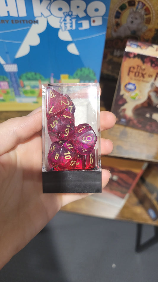 7-SetCube Gemini TR Red-Violet/gold