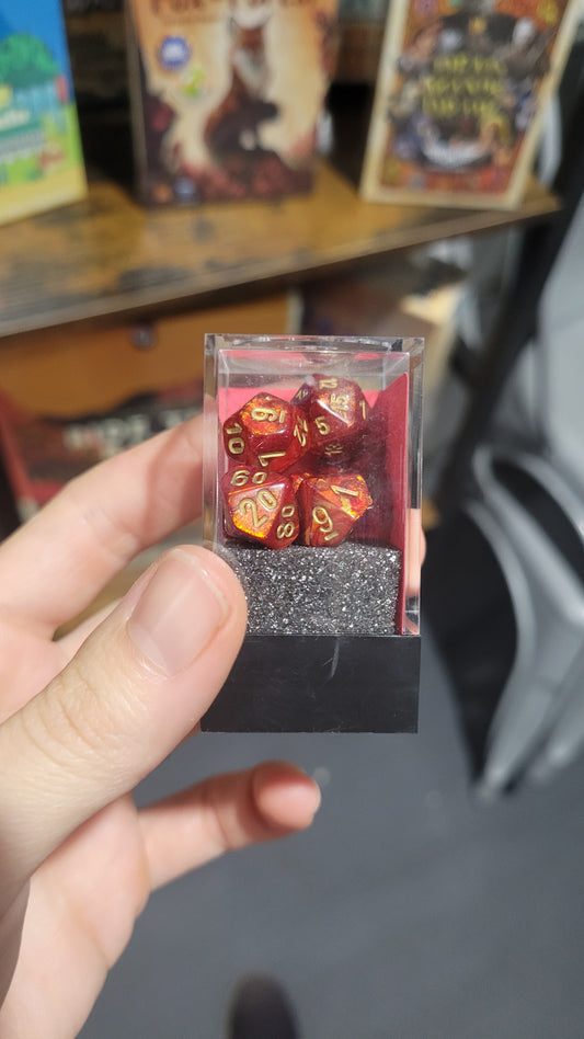 7-SetCube  MINI SCB Scarlet/gold
