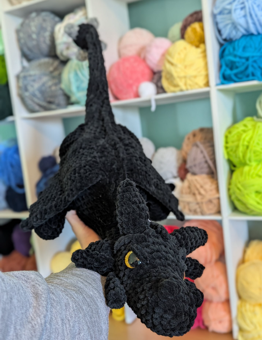 Crochet Fourth Wing Dragons by Pieces of Scrap
